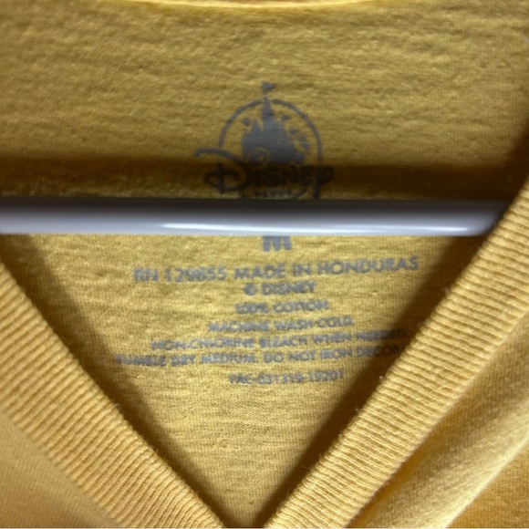 Yellow Walt Disney World T-Shirt medium - Picture 5 of 7